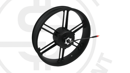 Achtervelg - Rode motorkabel - OUXI - QMWHEEL